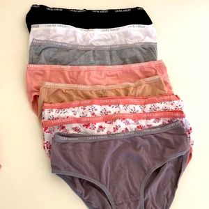 Laura Ashley underwear bundle (8 total)